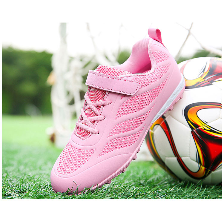China OEM  ODM Service  Microfiber Leather Waterproof Outdoor Turf Soccer Shoes For Boys Girls